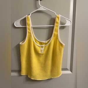 MOA MOA Ribbed Tank Top